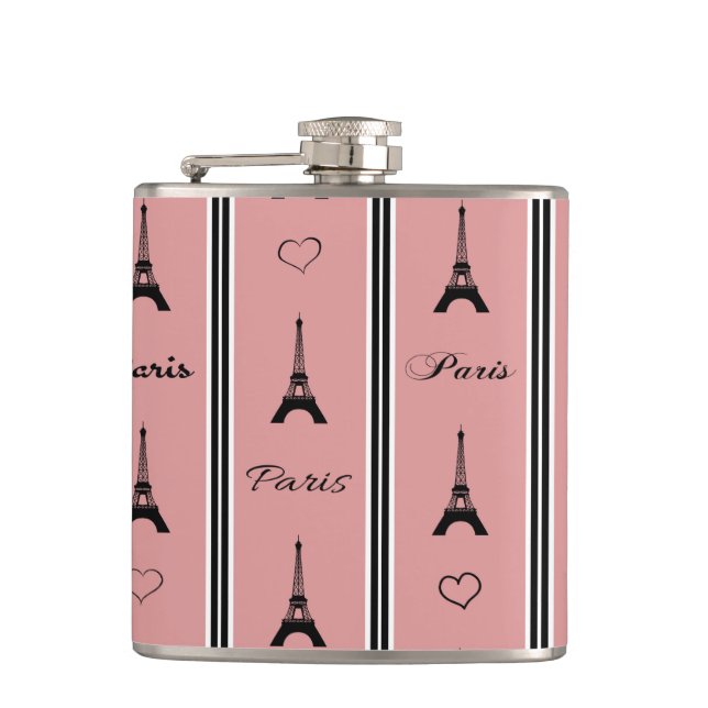 Paris Hip Flask (Front)