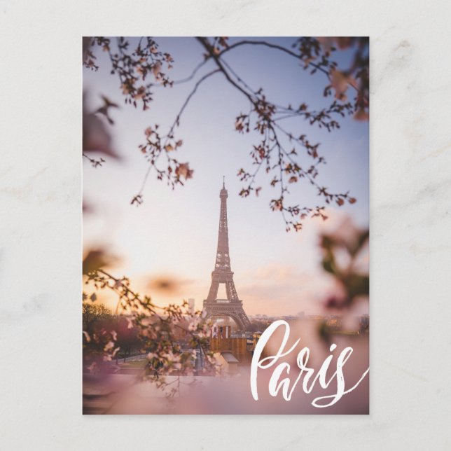 Paris Holiday Postcard (Front)