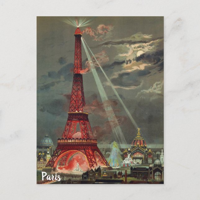 Paris Holiday Postcard (Front)