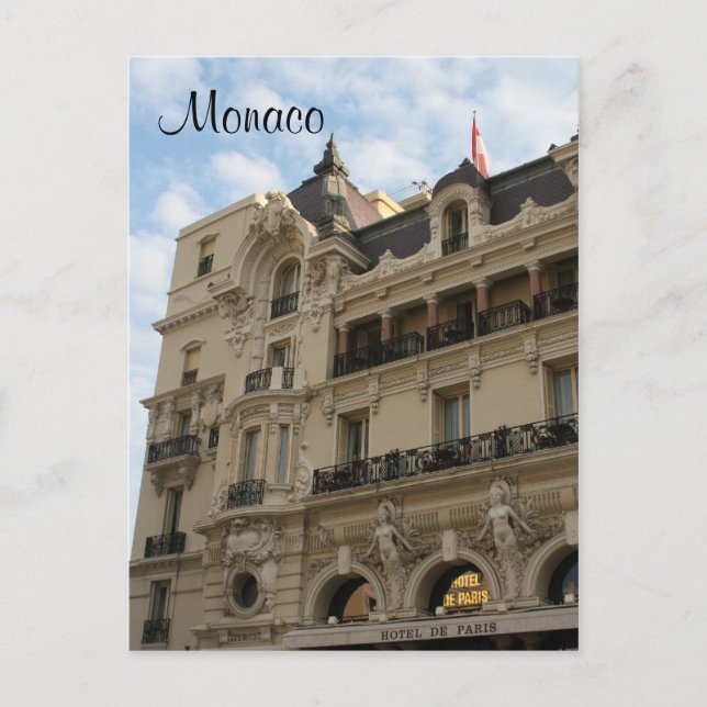 paris hotel postcard (Front)