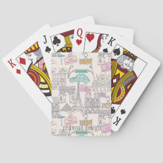 Paris Icons Playing Cards