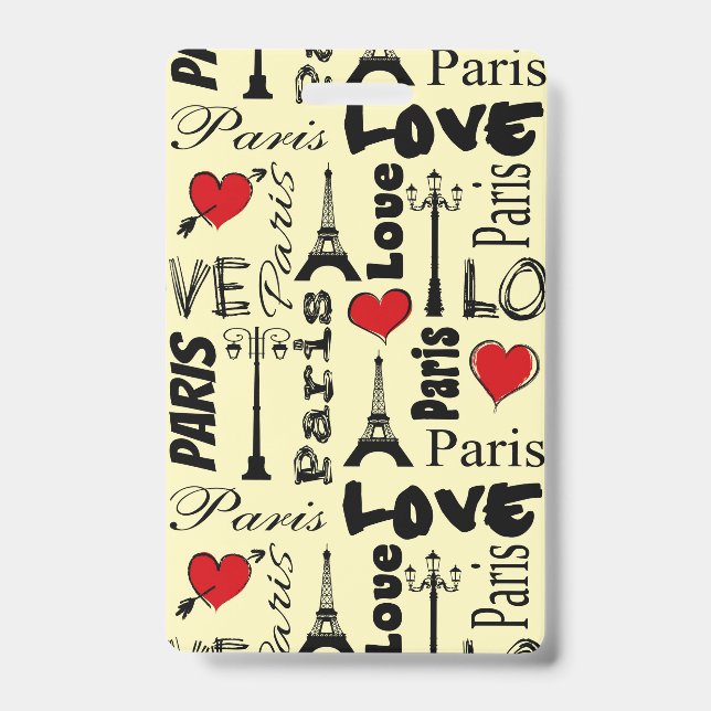 Paris ID Badge (Front)