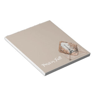 Paris in Fall Eiffel Tower Envelope Notepad