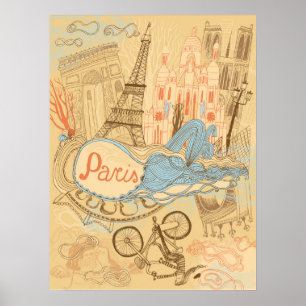 Paris in France Poster