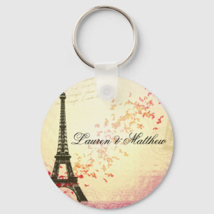 Paris in Love - Eiffel Tower Key Ring