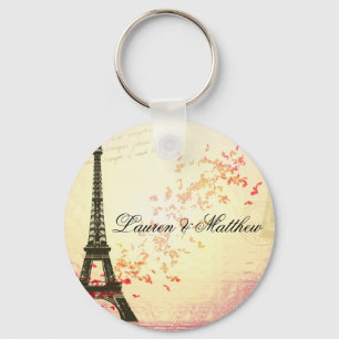 Paris in Love - Eiffel Tower Key Ring
