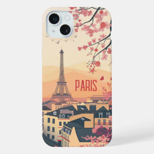 Paris in Spring iPhone 15 Plus Case