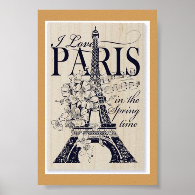 Paris in Spring Poster (Front)