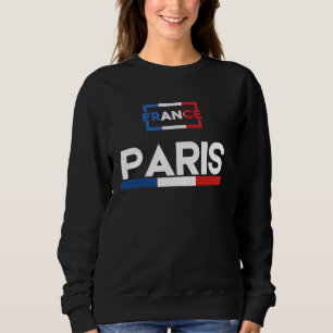 Paris Inspiring City France Vacation Travelling Wo Sweatshirt