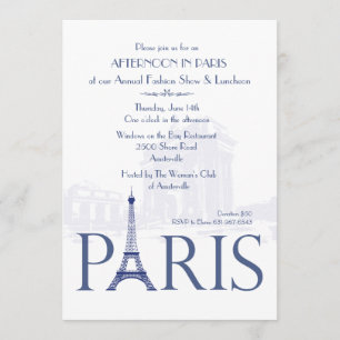 Paris Invitation