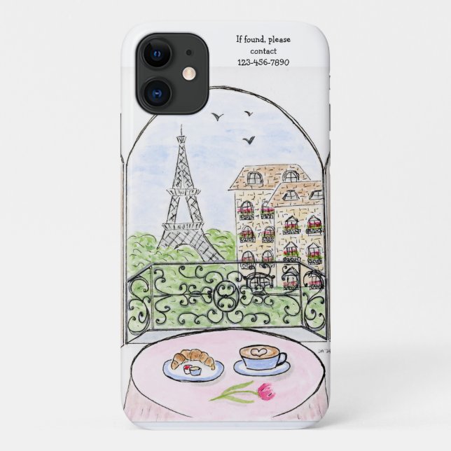 Paris is a Good Idea Case-Mate iPhone Case (Back)