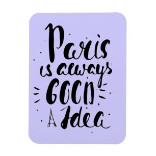 Paris Is Always A Good Idea Magnet