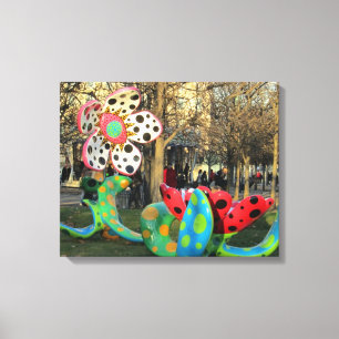 Paris - Jardin de Tuilleries Canvas Print