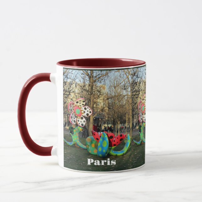 Paris - Jardin de Tuilleries Mug (Left)