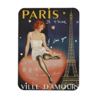 Paris je t' aime, old poster.