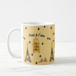 Paris je t'aime coffee mug