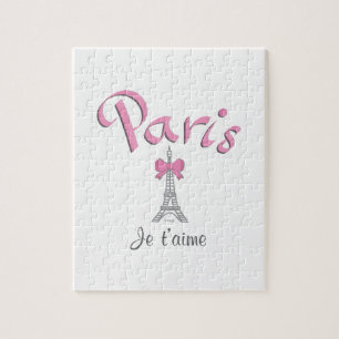 Paris - Je t'aime (I love you) Jigsaw Puzzle