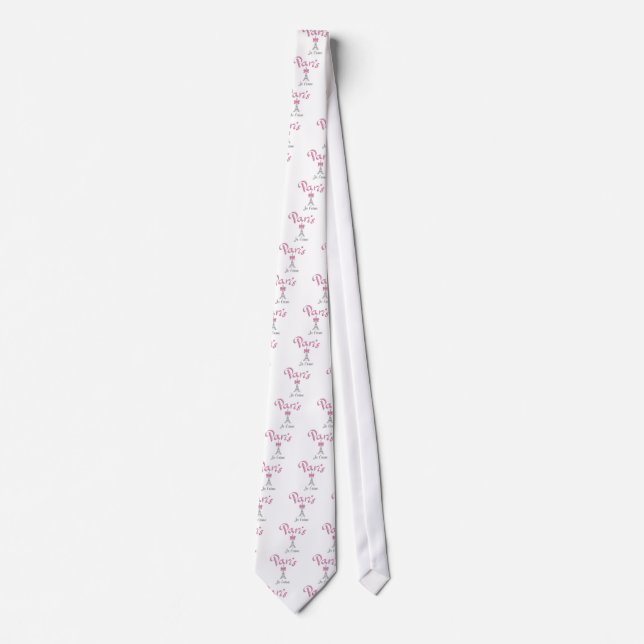 Paris - Je t'aime (I love you) Tie (Front)