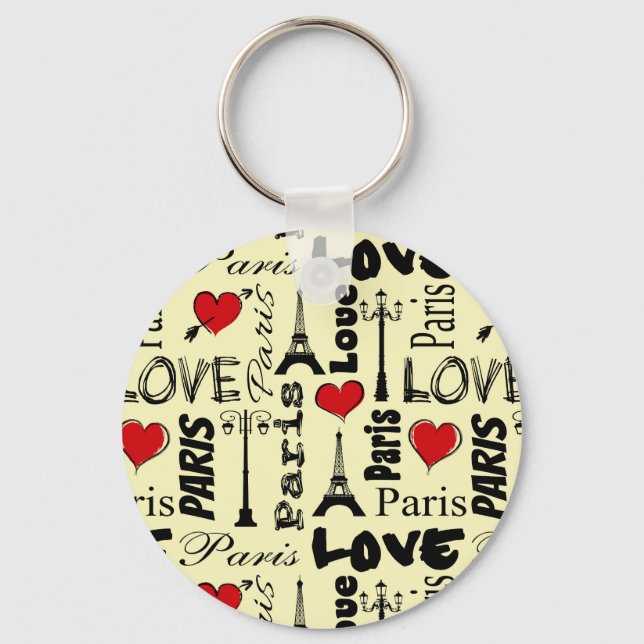 Paris Key Ring (Front)