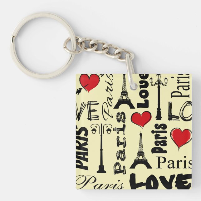 Paris Key Ring (Front)