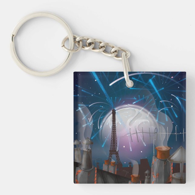 Paris Key Ring (Front)