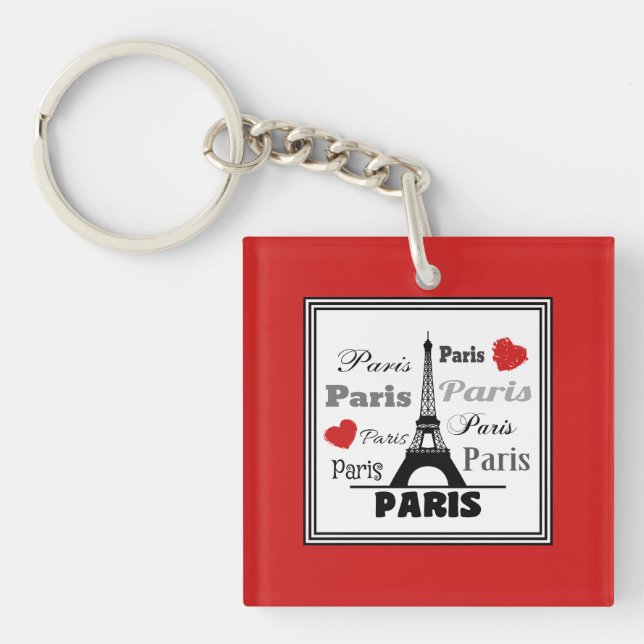 Paris Key Ring (Front)