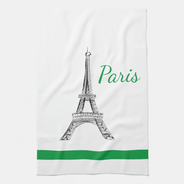 Paris Kitchen Towel (Vertical)