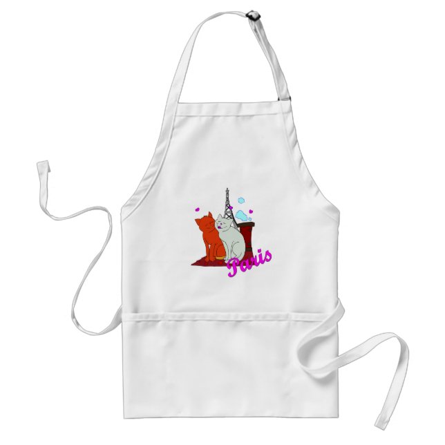 Paris Kitties Standard Apron (Front)