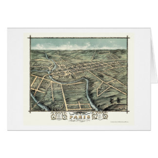 Paris, KY Panoramic Map - 1870