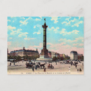 Paris - La Bastille Postcard