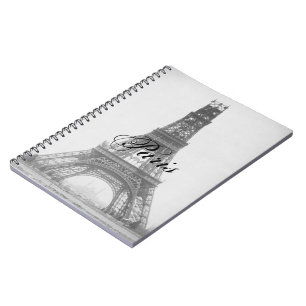 Paris – La Tour Eiffel Eiffelturm Vintage Notebook