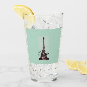 Paris – La Tour Eiffel pastel Eiffelturm Glass