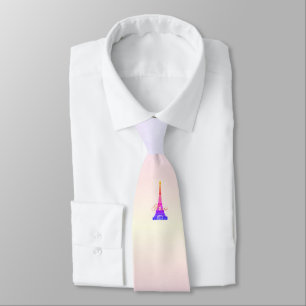 Paris – La Tour Eiffel pastellfarben Tie