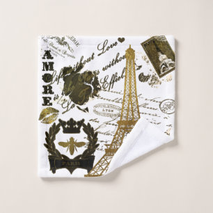 Paris: :La Tour Eiffel Wash Cloth