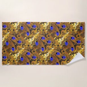 PARIS LADYBUGS BEACH TOWEL