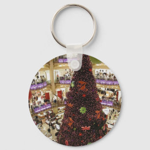 Paris Lafayette Christmas Tree Key Ring