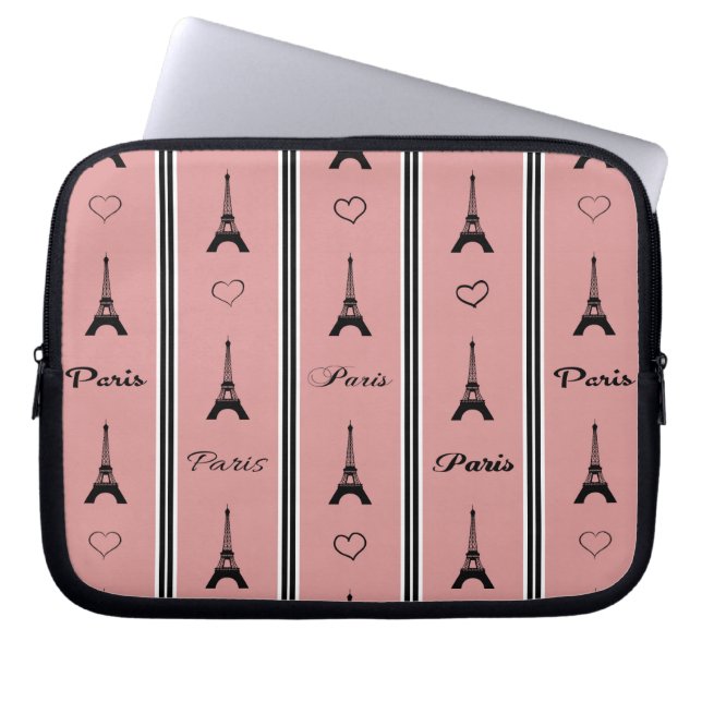 Paris Laptop Sleeve (Front)