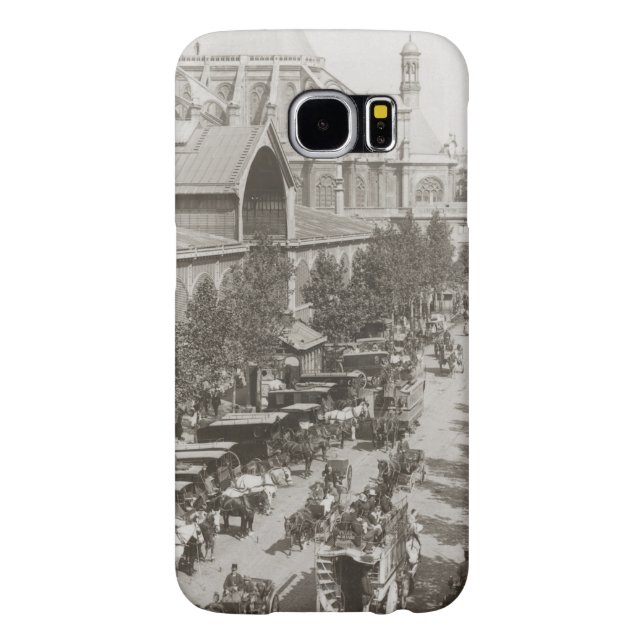 Paris: Les Halles, C1900 Case-Mate Samsung Galaxy Case (Back)