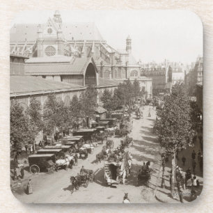 Paris: Les Halles, C1900 Coaster