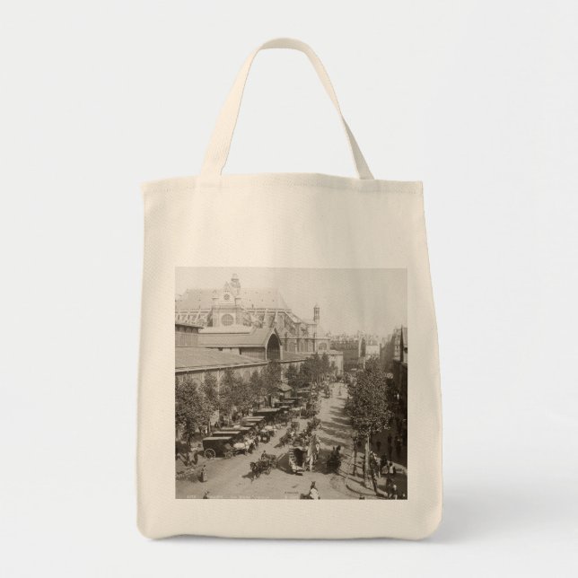 Paris: Les Halles, C1900 Tote Bag (Front)