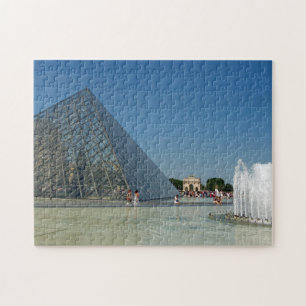 Paris Louvre Pyramid puzzle