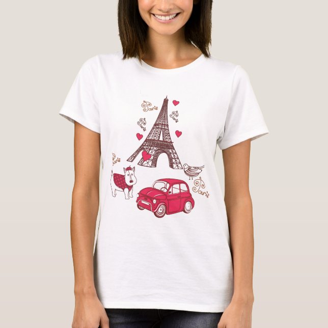 Paris Love T-Shirt (Front)