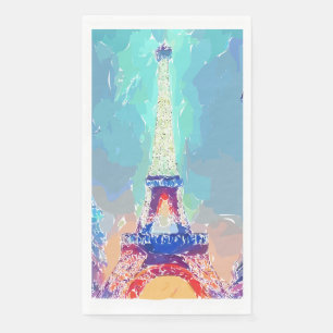 Paris Lovers Eiffel Tower Napkin