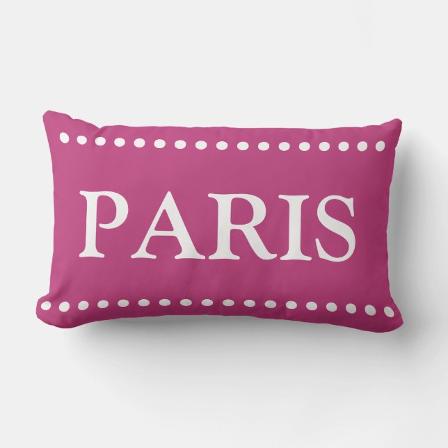 Paris Lumbar Cushion (Front)