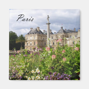 Paris Luxembourg Gardens Magnet