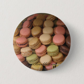 Paris MACARONS 6 Cm Round Badge