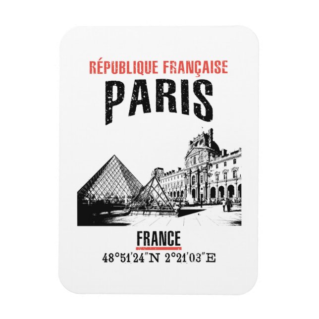 Paris Magnet (Vertical)