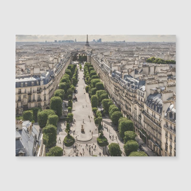 Paris Magnetic Card (Front)