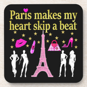 PARIS MAKES MY HEART SKIP A BEAT COASTER