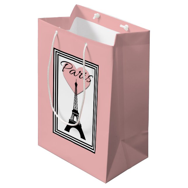 Paris Medium Gift Bag (Front Angled)